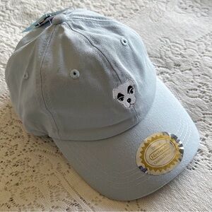Animal Crossing Hat Light Blue K.K. Slider Embroidered One Size Fits Most 14+